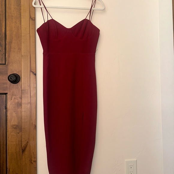 Broken Spell Midi Dress Red | Hello Molly - Picture 4 of 6